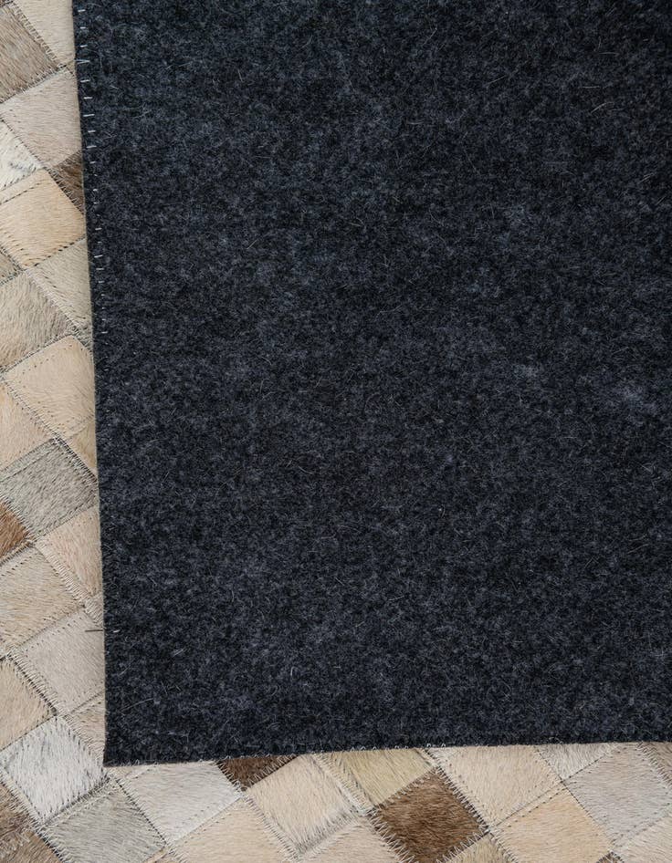 Detail image of  5' 1 x 8' Cowhide Leather Rug