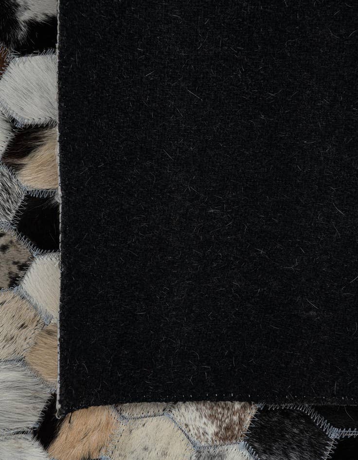 Detail image of  8' x 10' 2 Cowhide Leather Rug