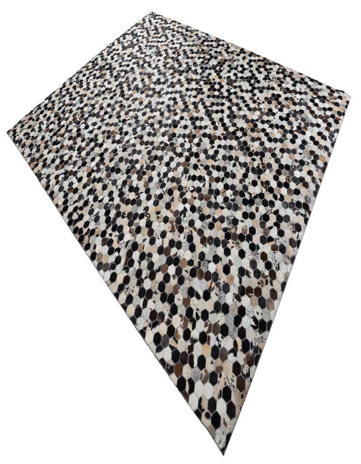 Detail image of  8' x 10' 1 Cowhide Leather Rug