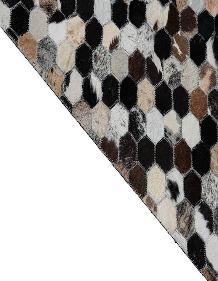 Detail image of  8' x 10' 1 Cowhide Leather Rug