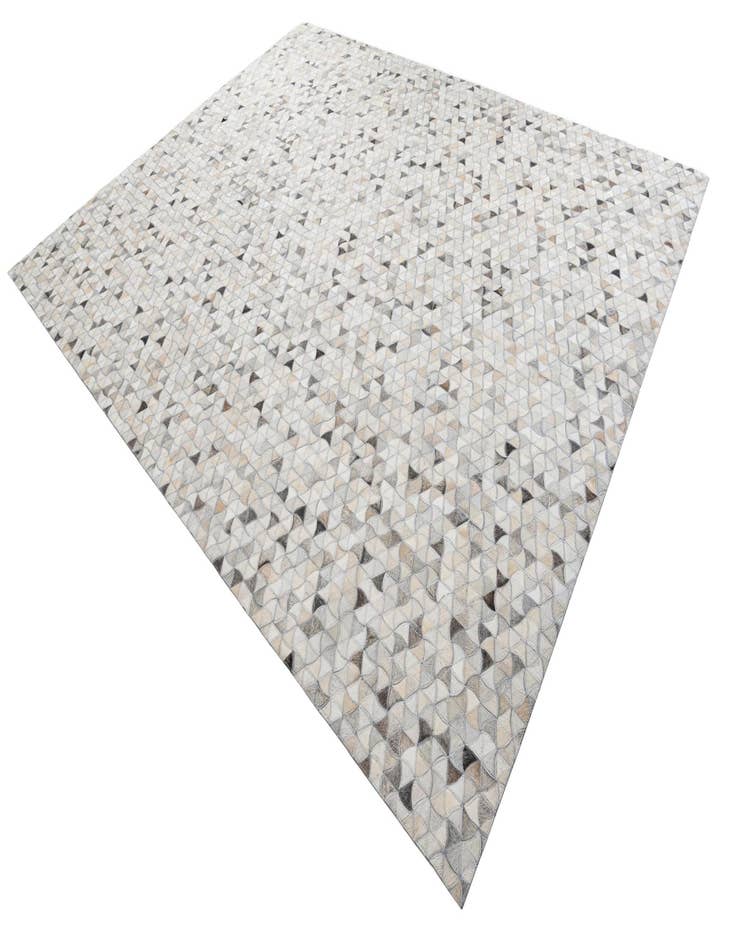 Detail image of  8' x 9' 10 Cowhide Leather Rug