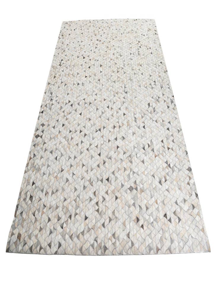 Detail image of  8' x 9' 10 Cowhide Leather Rug