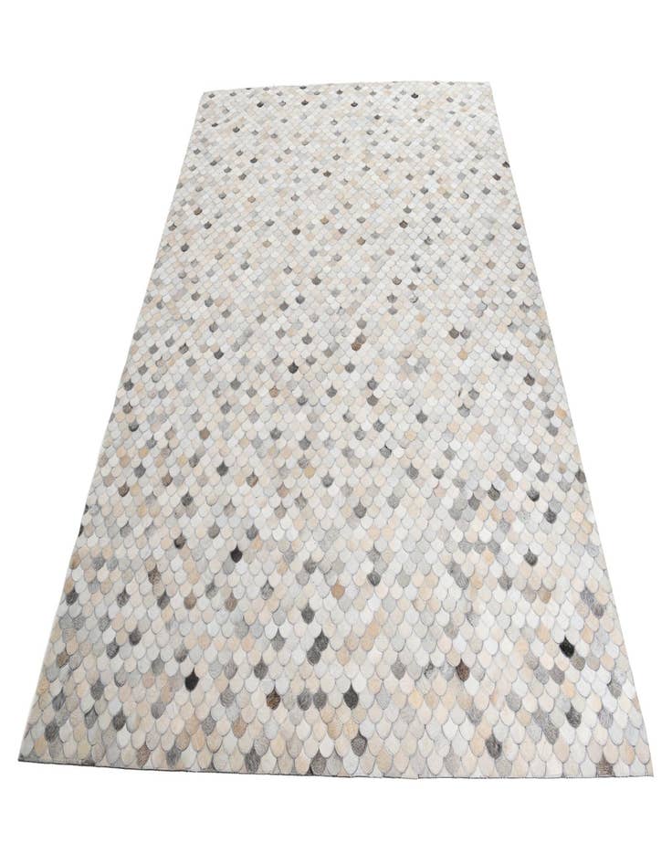 Detail image of  8' 1 x 10' 1 Cowhide Leather Rug