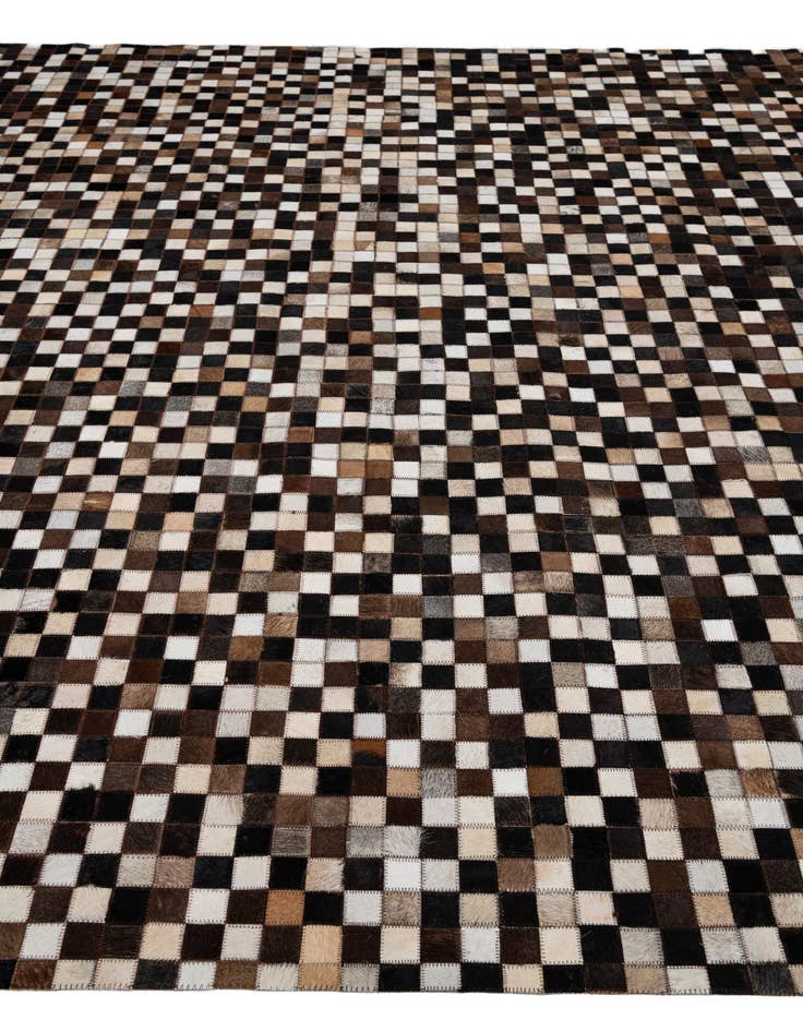 Detail image of  8' x 10' 1 Cowhide Leather Rug