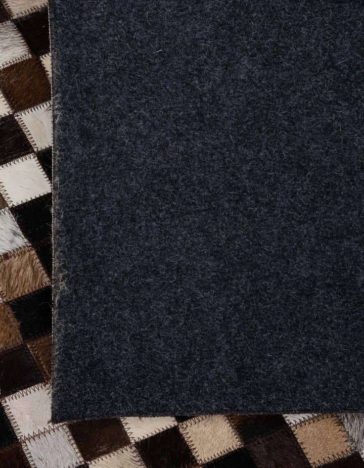 Detail image of  8' x 10' 1 Cowhide Leather Rug