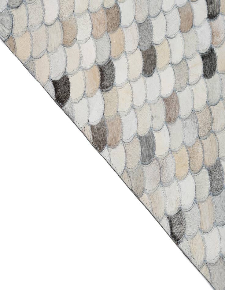 Detail image of  8' x 10' 1 Cowhide Leather Rug