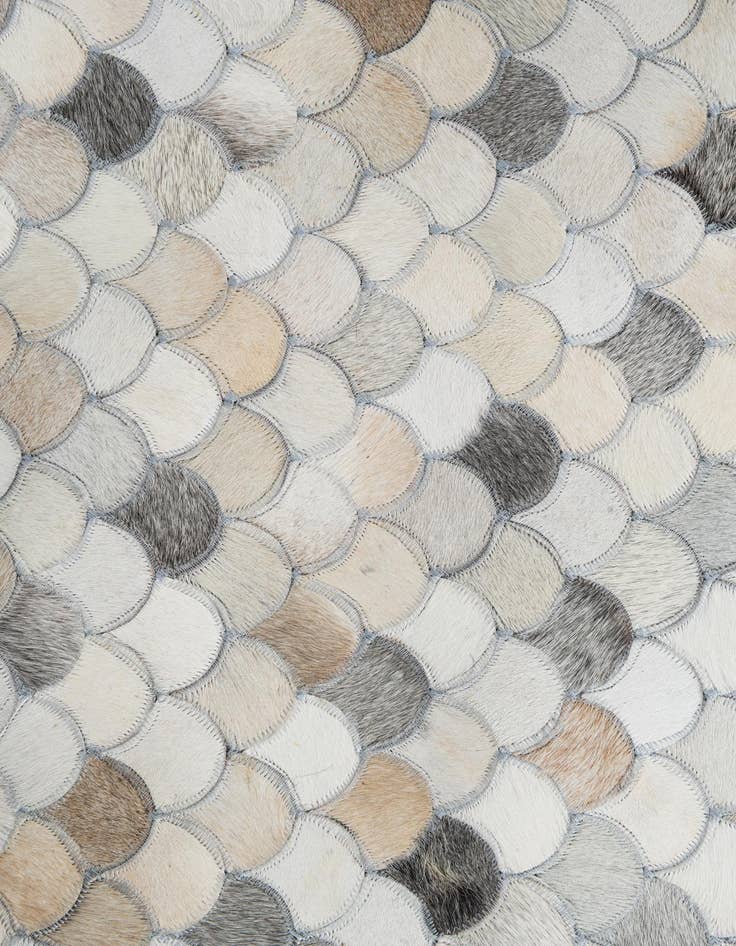 Detail image of  8' x 10' 1 Cowhide Leather Rug