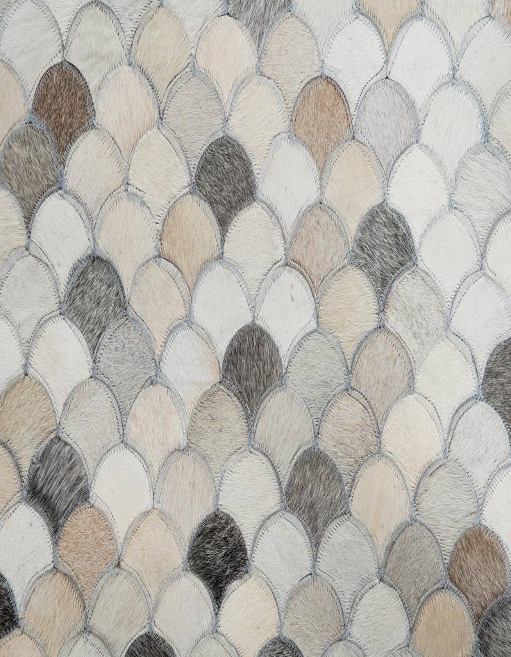 Detail image of  8' x 10' 1 Cowhide Leather Rug