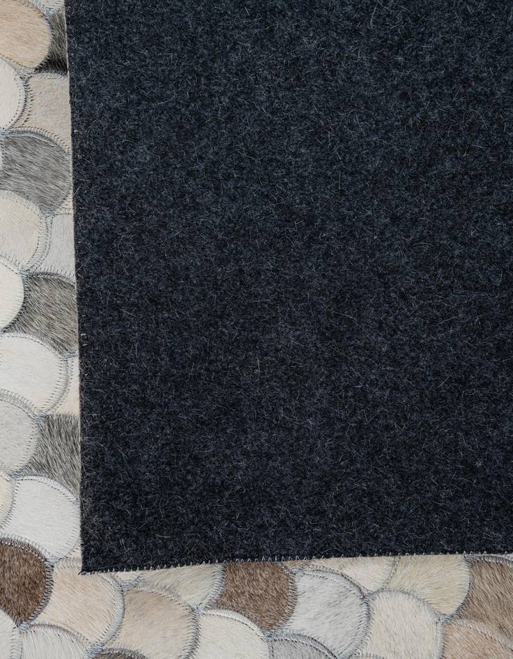 Detail image of  8' x 10' 1 Cowhide Leather Rug