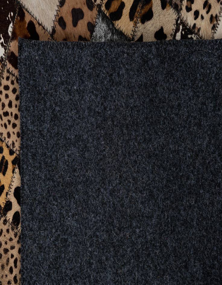 Detail image of  8' x 10' Cowhide Leather Rug