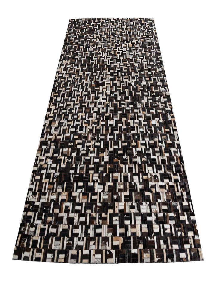 Detail image of  8' x 10' Cowhide Leather Rug