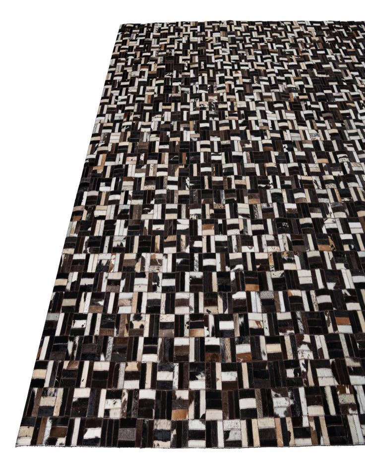 Detail image of  8' x 10' Cowhide Leather Rug