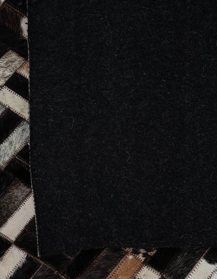 Detail image of  8' x 10' Cowhide Leather Rug