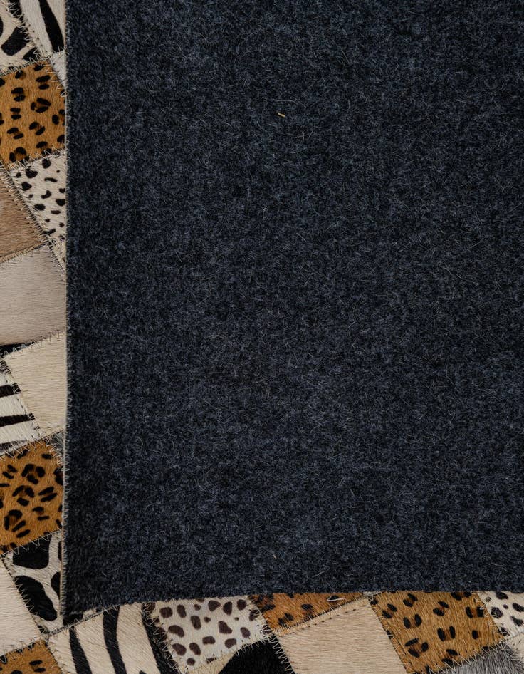 Detail image of  8' x 10' Cowhide Leather Rug