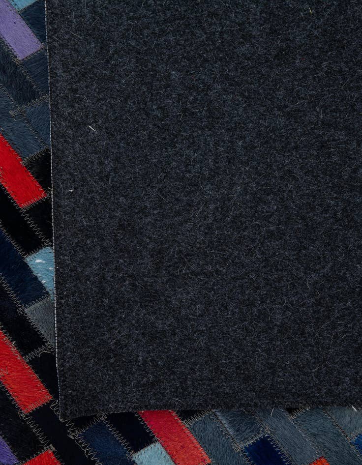 Detail image of  8' x 10' Cowhide Leather Rug