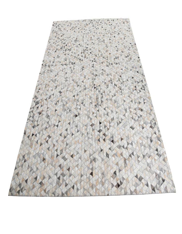 Detail image of  7' 10 x 9' 10 Cowhide Leather Rug