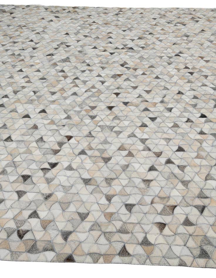 Detail image of  8' x 10' Cowhide Leather Rug