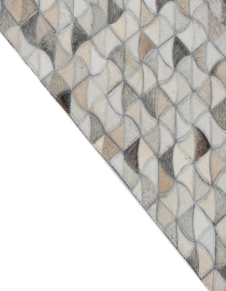 Detail image of  8' x 10' Cowhide Leather Rug