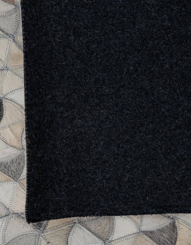 Detail image of  8' x 10' Cowhide Leather Rug