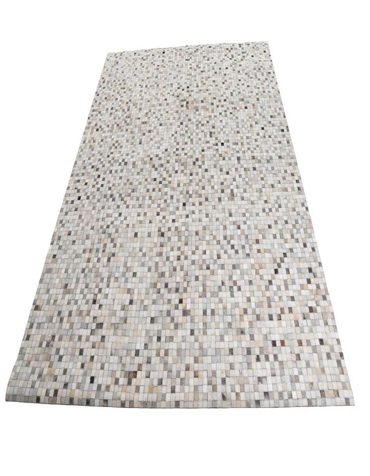 Detail image of  8' x 9' 10 Cowhide Leather Rug