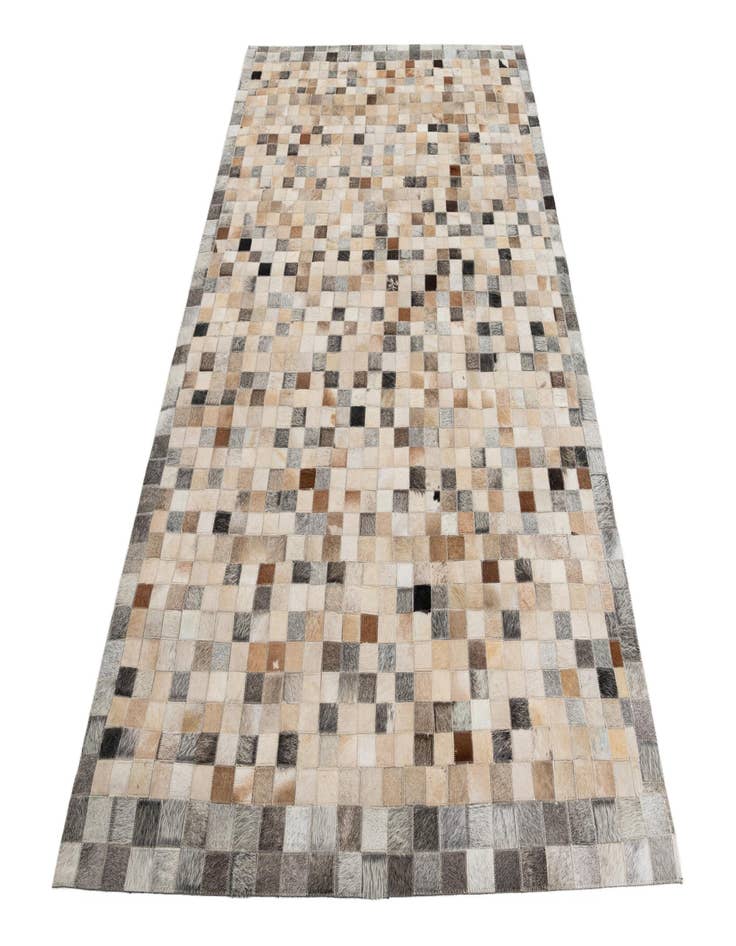 Detail image of  5' x 8' Cowhide Leather Rug