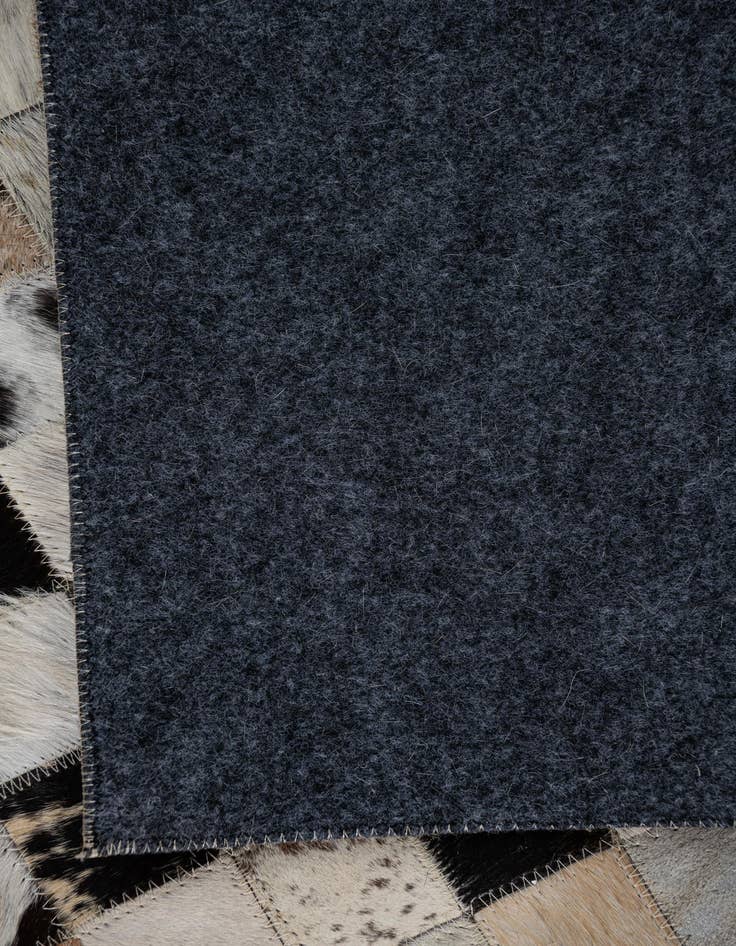 Detail image of  5' x 8' Cowhide Leather Rug