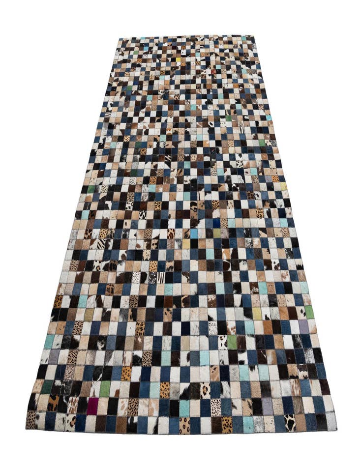 Detail image of  5' x 8' Cowhide Leather Rug