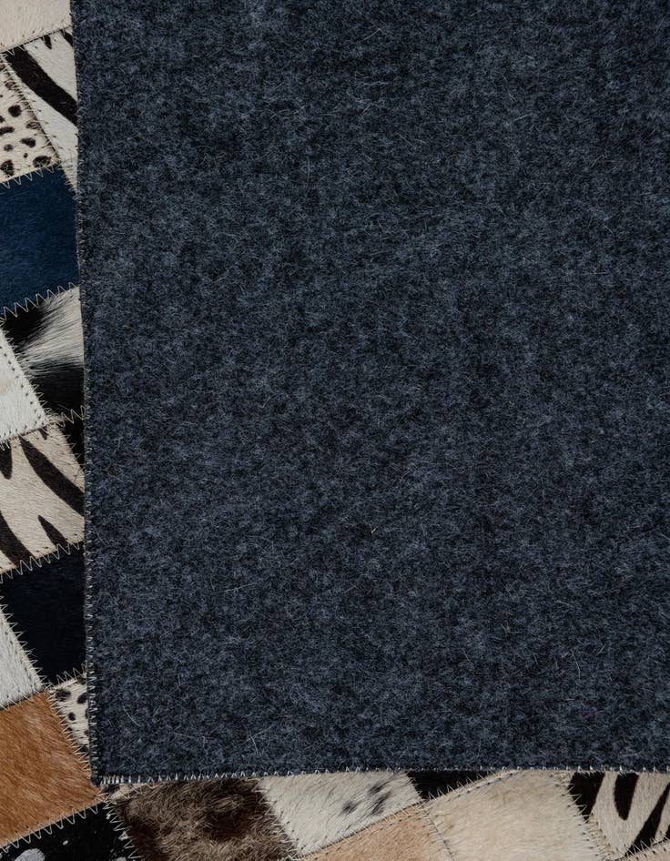 Detail image of  5' x 8' Cowhide Leather Rug