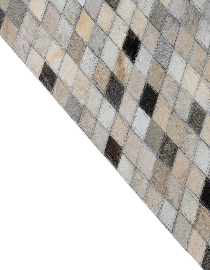 Detail image of  5' x 8' Cowhide Leather Rug