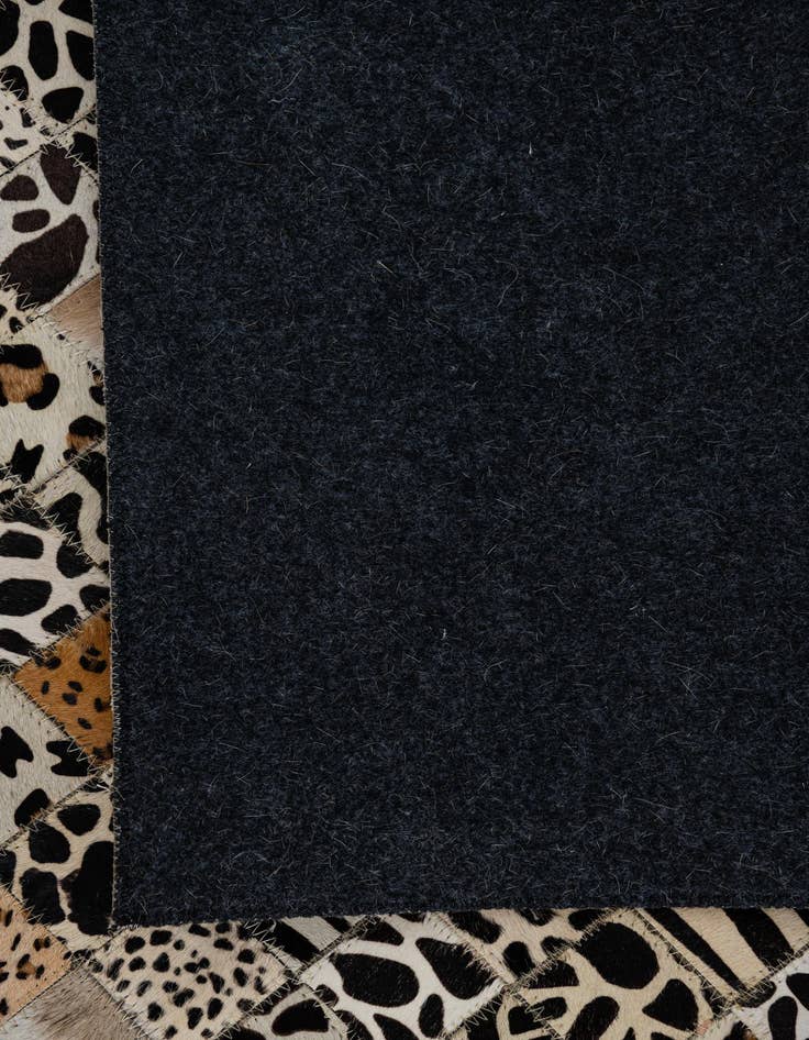 Detail image of  5' x 8' Cowhide Leather Rug