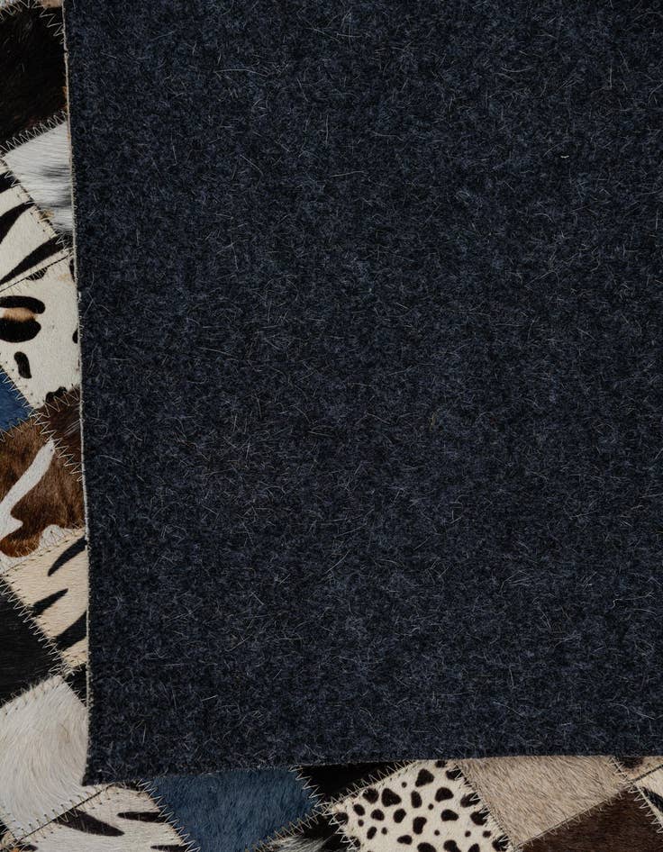 Detail image of  5' x 8' Cowhide Leather Rug