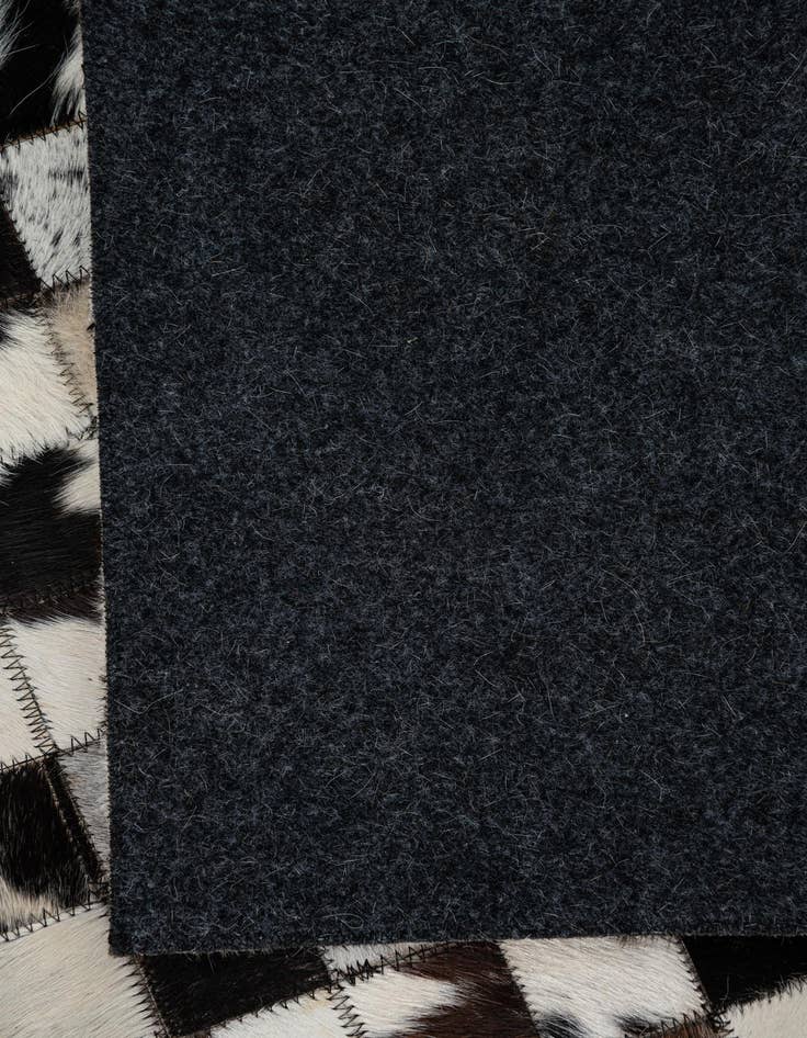 Detail image of  5' x 8' Cowhide Leather Rug