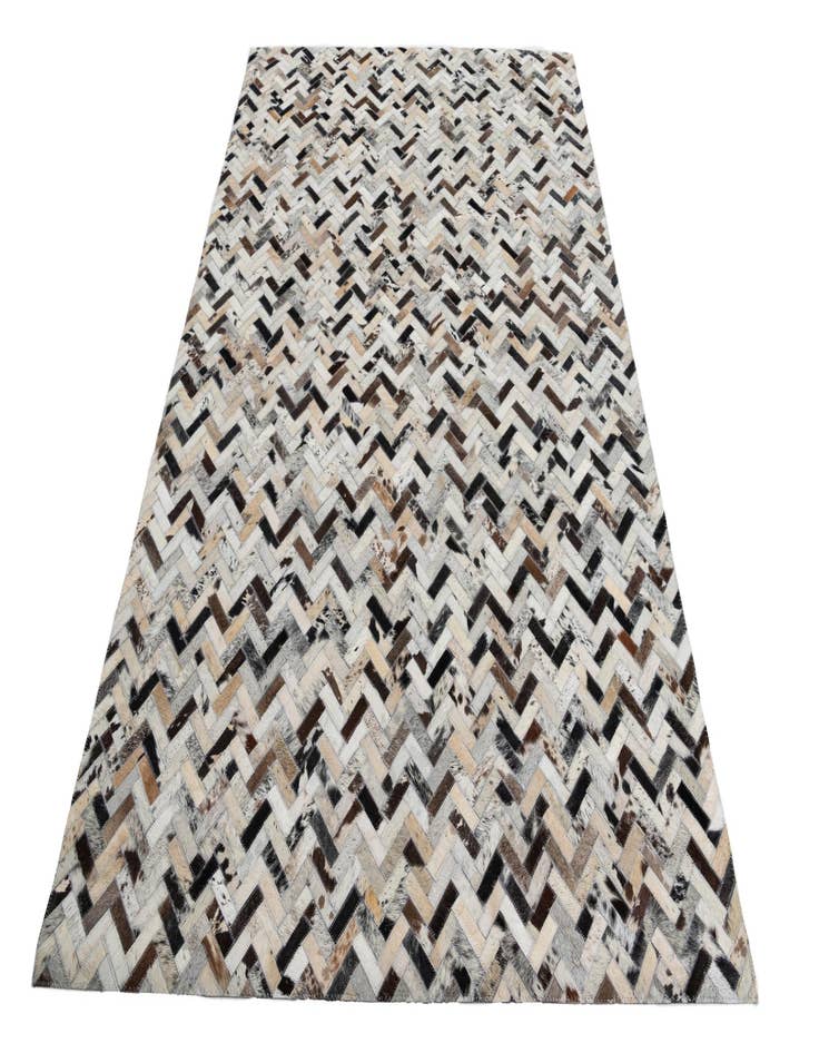 Detail image of  5' x 7' 7 Cowhide Leather Rug