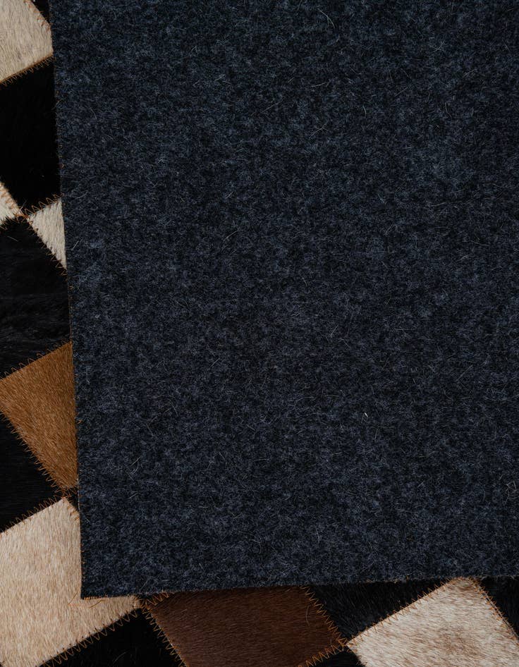 Detail image of  5' x 8' Cowhide Leather Rug