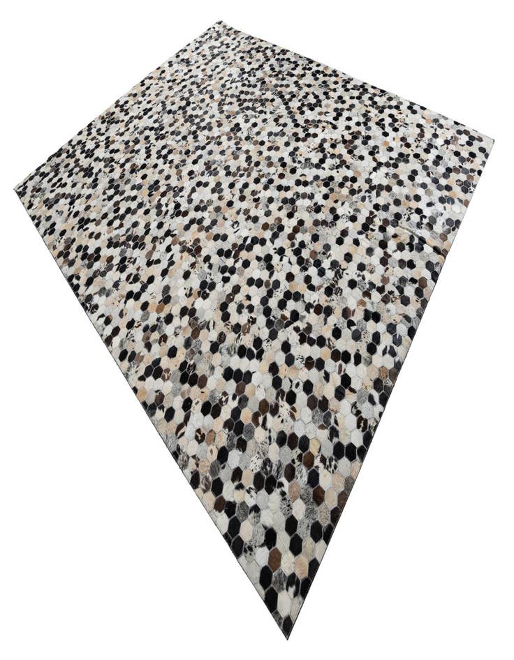 Detail image of  8' x 10' Cowhide Leather Rug