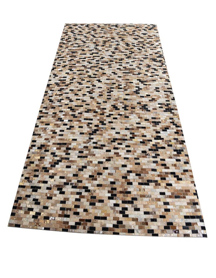 Detail image of  8' x 10' Cowhide Leather Rug