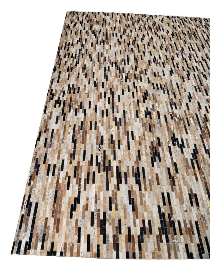 Detail image of  8' x 10' Cowhide Leather Rug