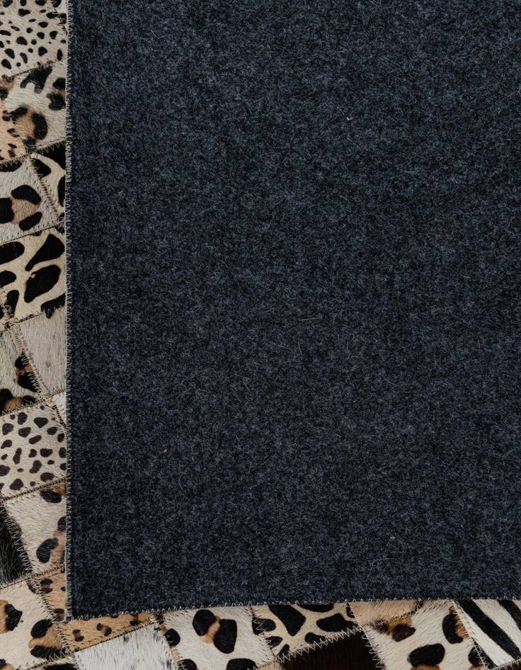 Detail image of  8' x 10' Cowhide Leather Rug