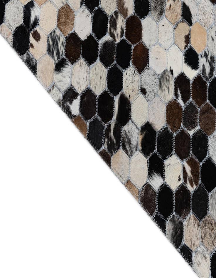 Detail image of  8' x 10' Cowhide Leather Rug