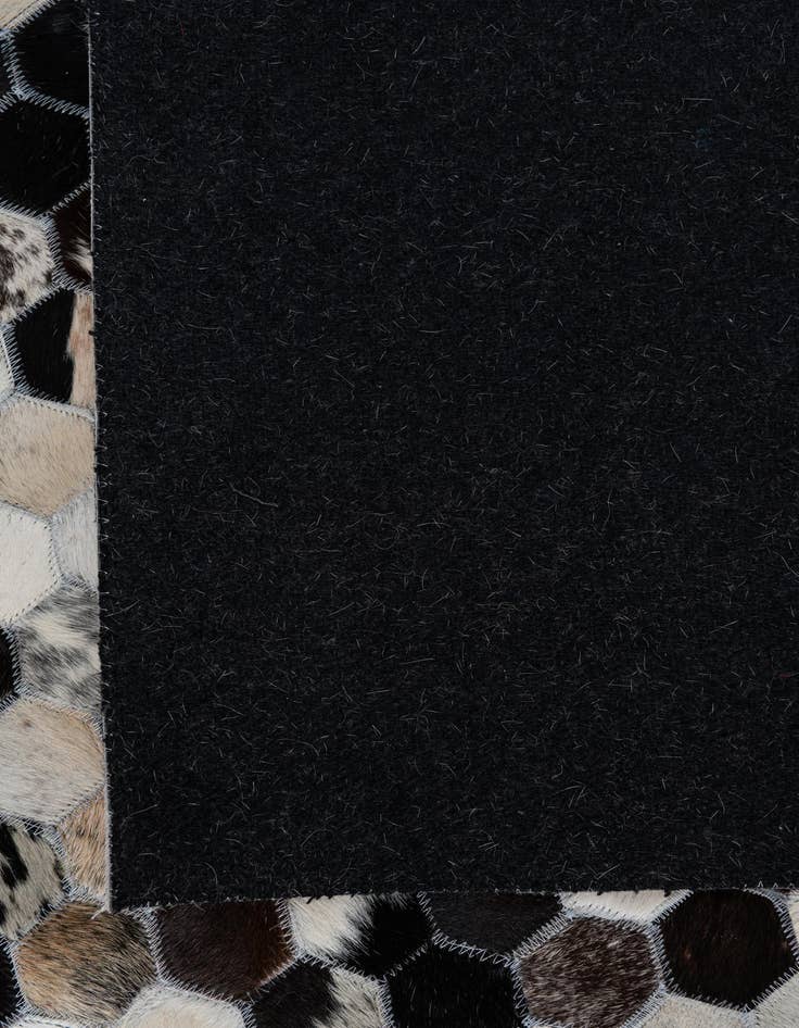 Detail image of  8' x 10' Cowhide Leather Rug