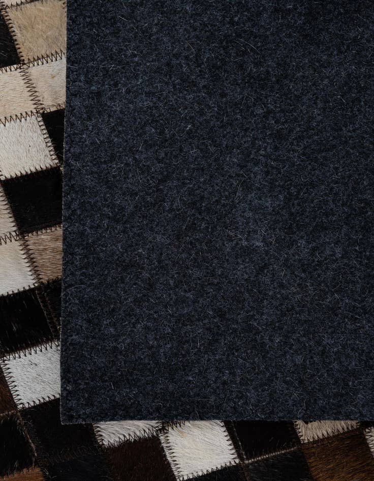 Detail image of  2' x 3' Cowhide Leather Rug