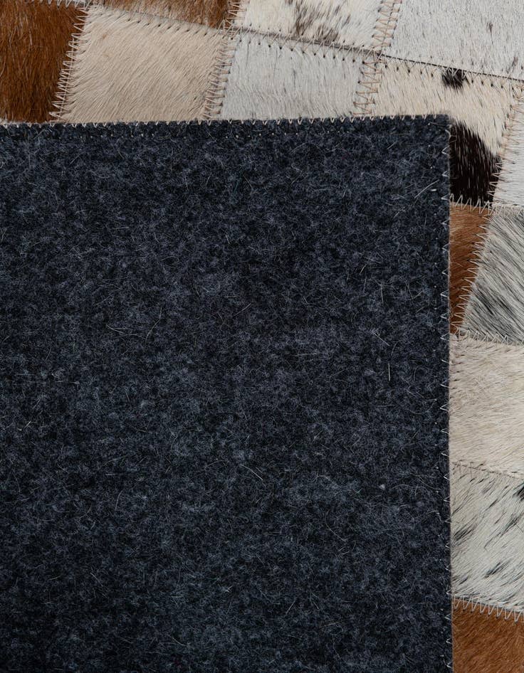 Detail image of  2' x 3' Cowhide Leather Rug
