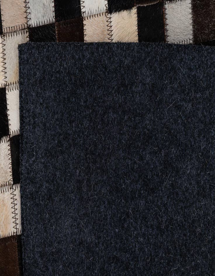 Detail image of  2' x 3' Cowhide Leather Rug