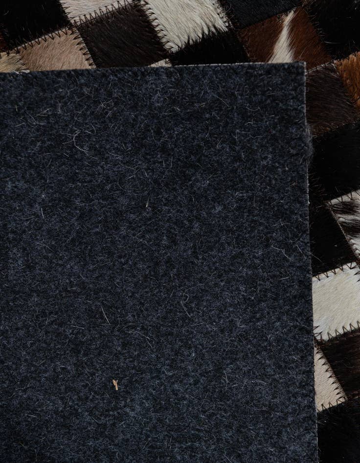 Detail image of  2' x 3' Cowhide Leather Rug