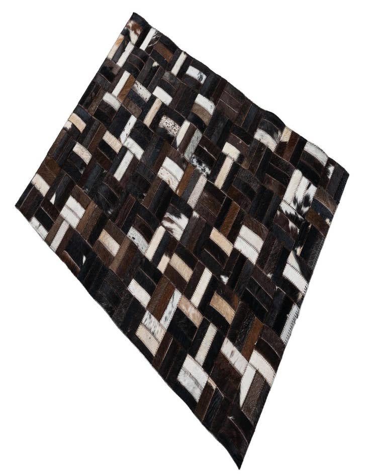 Detail image of  2' x 3' Cowhide Leather Rug