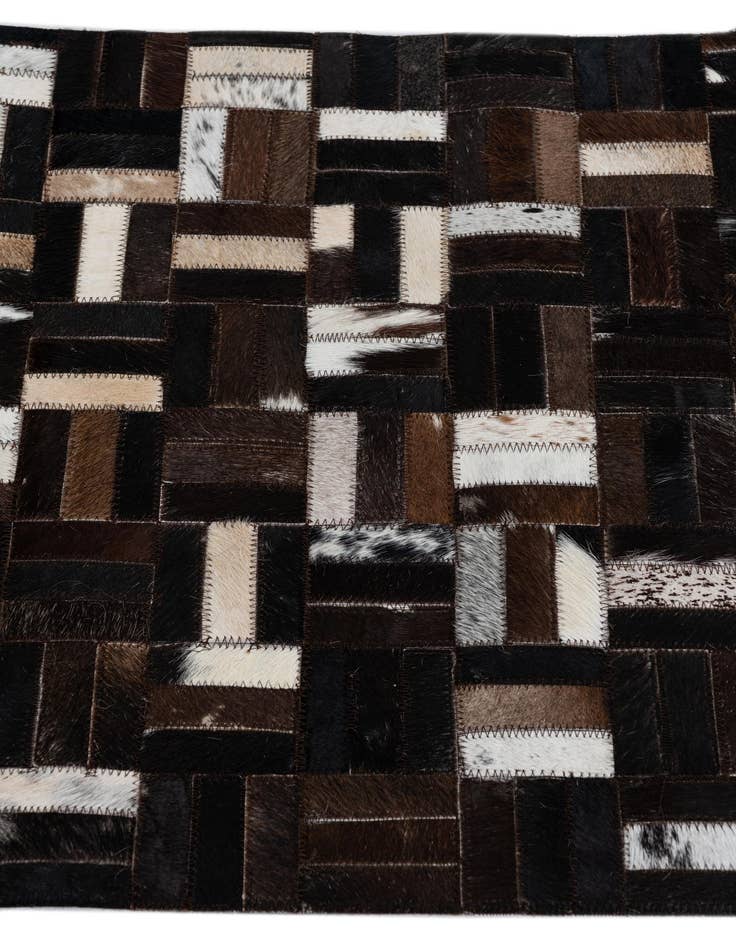 Detail image of  2' x 3' Cowhide Leather Rug