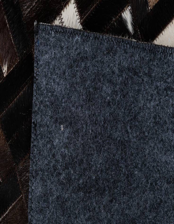 Detail image of  2' x 3' Cowhide Leather Rug