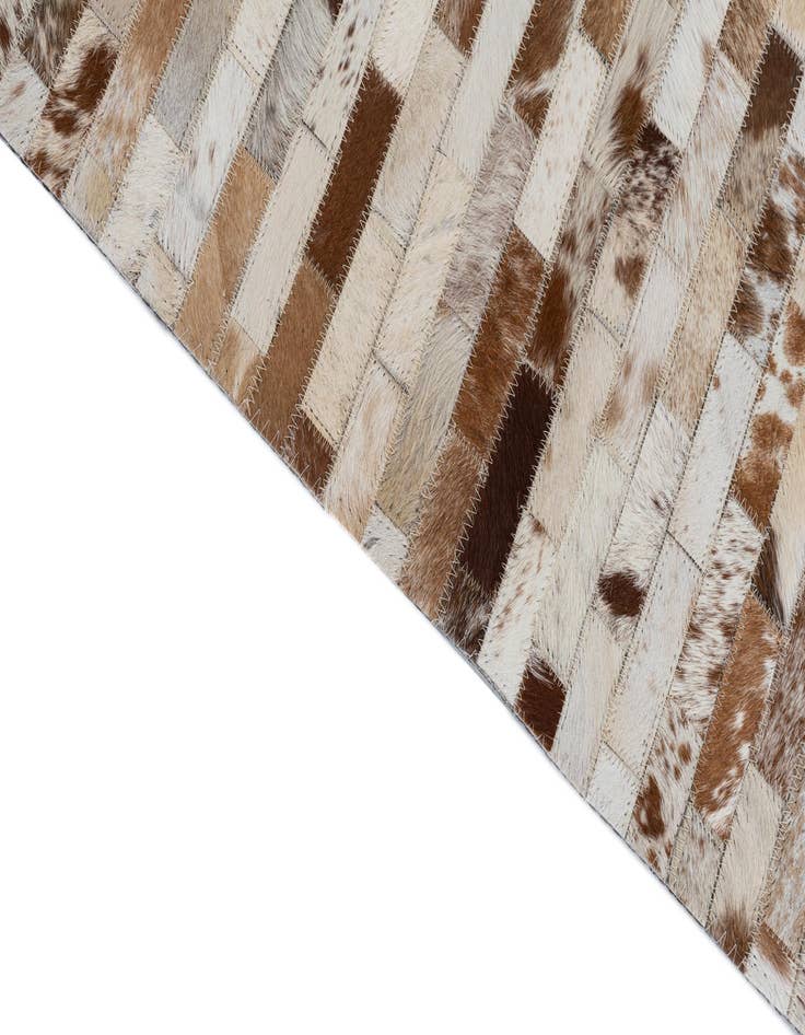 Detail image of  2' x 3' Cowhide Leather Rug