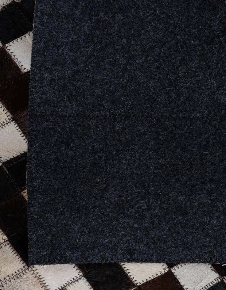 Detail image of  2' 1 x 3' Cowhide Leather Rug