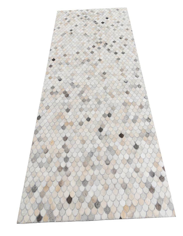 Detail image of  5' x 8' Cowhide Leather Rug